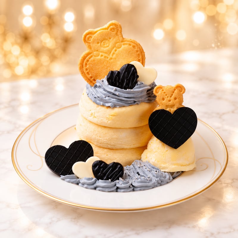 黒 の推し活パンケーキ Premium プラン